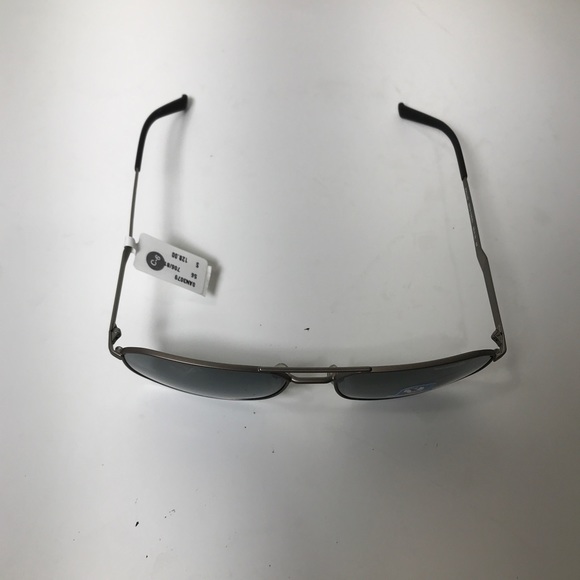 ARNETTE KALLIO AN3079 706 Gunmetal Polarized Dk Grey Aviator Sunglasses Nwt - Picture 7 of 10